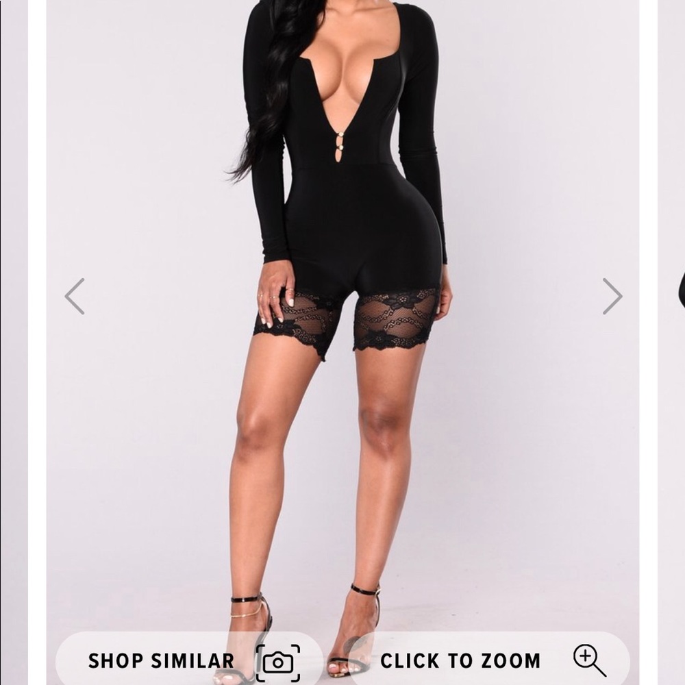 Fashion nova Peria lace romper